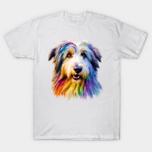 Pop-Art Polish Lowland Sheepdog T-Shirt